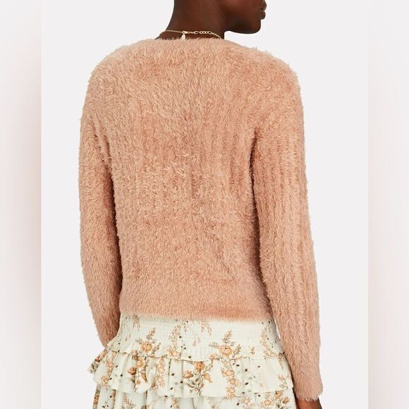 JONATHAN SIMKHAI Maya Feathered Chenille Sweater and Bra Top. Like New. XS - Picture 8 of 10